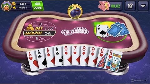 Resources in Gin Rummy Plus are unlimited for you 📗 Easy operation in just 1 minute