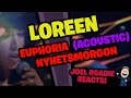 Capture de la vidéo Loreen | Euphoria Acoustic Version (Live On Nyhetsmorgon) - Roadie Reacts