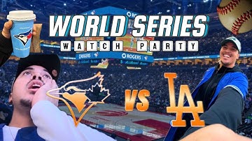 Blue Jays Fans React to World Series Game 6 & 7 at Scotiabank Arena’s Watch Party | Vlog