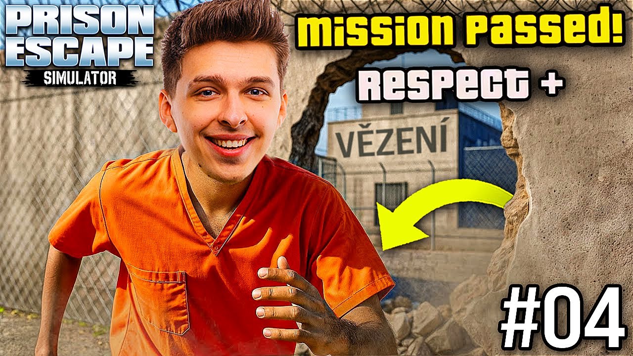 UTEKL JSEM Z VĚŽENÍ! | Prison Escape Simulator: Dig Out #4