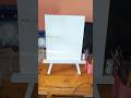 The process of making a handmade table top canvas stand. #handmade #handcrafts #diy#art#viralshorts