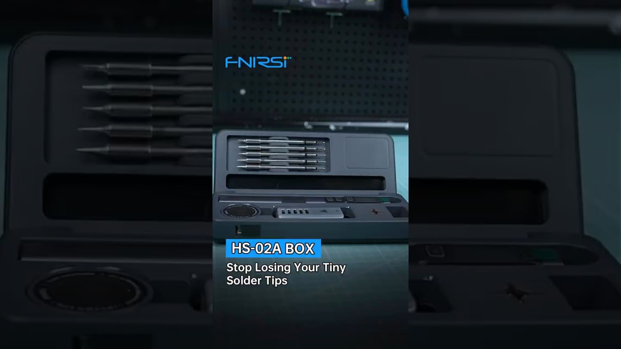 FNIRSI® HS-02 Soldador Inteligente