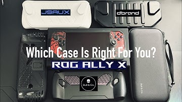 Rog Ally X Dbrand Killswitch Case Review and Comparison to Jsaux ModCase, and  Skull & Co.