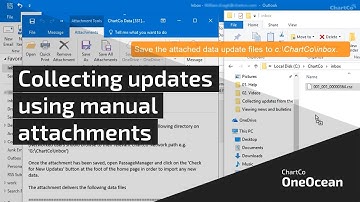 ChartCo OneOcean - Collecting updates using manual attachments