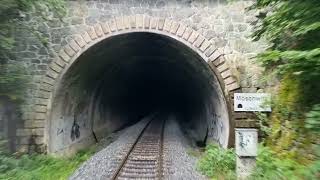 Führerstandmitfahrt. Weischlitz - Gera. Zwischen Vogtland und Thüringen. BR 650. Z kabiny maszynisty