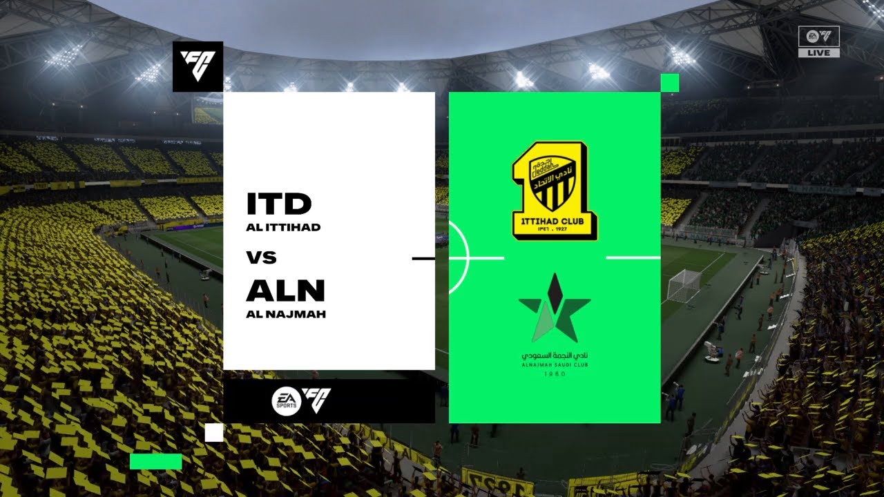 FC 26 - AL-Ittihad vs AL-Najma FC - جولة20 - دوري روشن السعودي