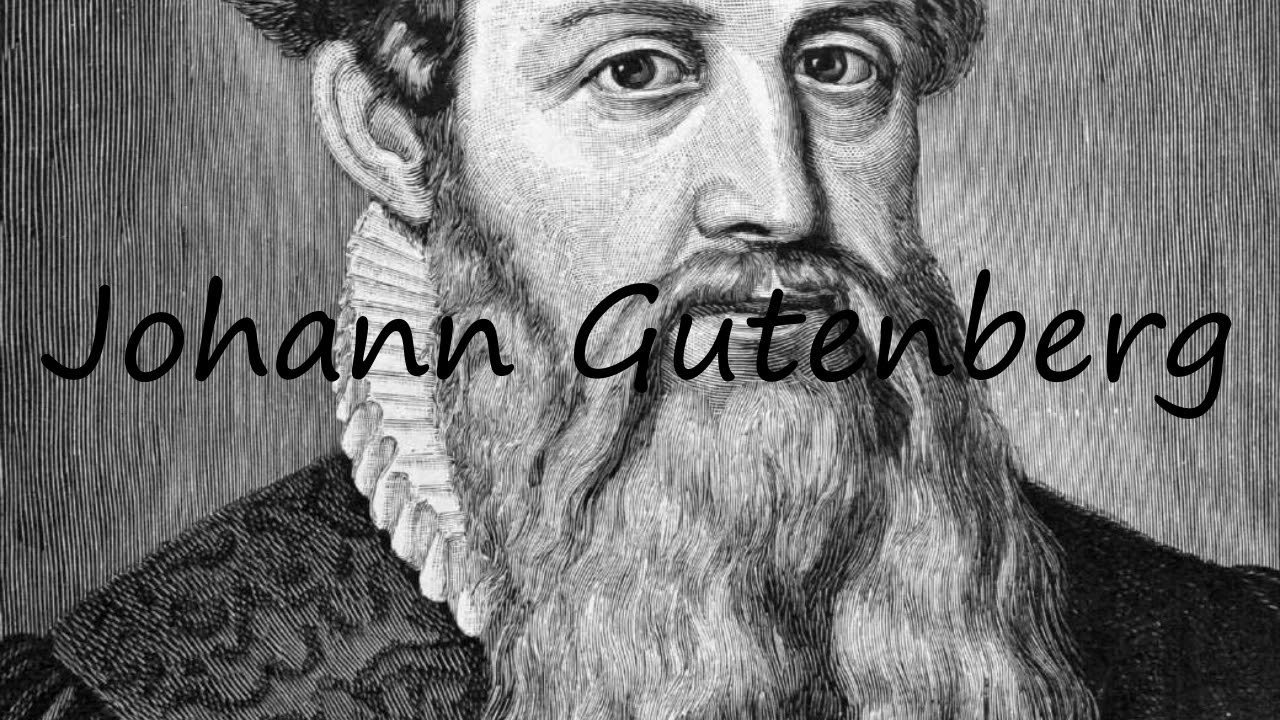 How to Pronounce Johann Gutenberg? YouTube