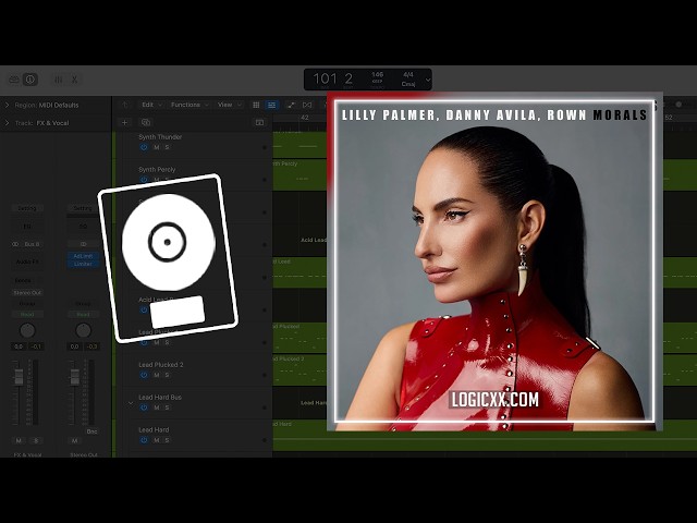 Lilly Palmer, DANNY AVILA, ROWN - Morals (Logic Pro Remake)
