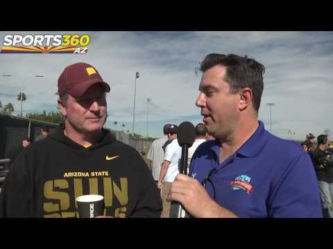 Chris Karpman goes one on one with ASU Secondary coach Chris Ball leading up to Pac 12 Champ Game