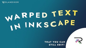 Warping Text In Inkscape (It