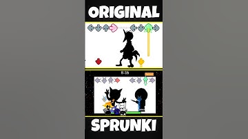 ORIGINAL vs SPRUNKI!! | Tantrum Broken Strings #fnf Sesame Street Glitch #pibby #new