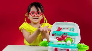 Unboxing Doctor Set Toy Little Poppy Tales