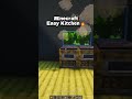 Minecraft Easy Kitchen Tutorial