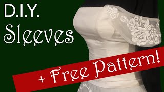 How to add Draped Sleeves to a Dress | BELLE Style