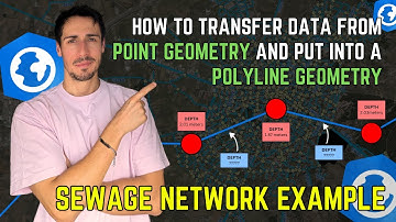 TRANSFER DATA FROM POINTS AND PUT INTO A POLYLINE GEOMETRY - SEWAGE NETWORK EXAMPLE USING ARCGIS PRO