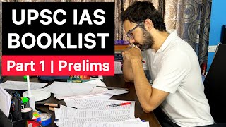 UPSC IAS Exam Booklist | Part 1 - Prelims | UPSC CSE