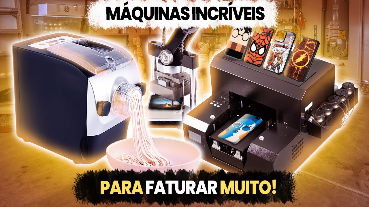 22 MÁQUINAS SECRETAS Comerciais| Tendências para 2025