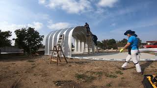 Steel Master Quonset Build