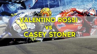 Duet Terbaik Rossi Vs Stoner 2008
