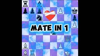 Puzzle rush #86 ♟️❤️✅👑, MATE IN 1 😉❤️, #chess #chesspuzzles #chesstactics