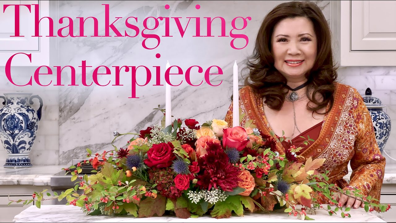 Expert Florist Tips for a Classic Thanksgiving Centerpiece