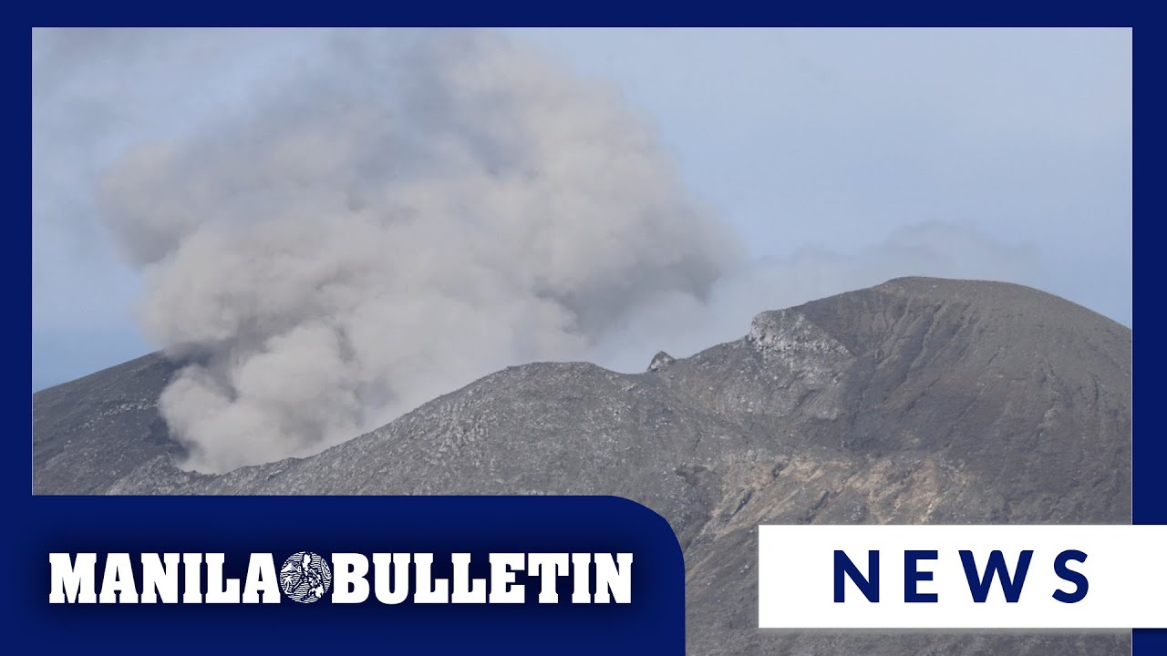 Kanlaon Volcano registers 2 ash emission events; Alert Level 3 maintained