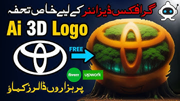 ControlNet Stable Diffusion Logo | Turn Logo into Ai Image | Controlnet Ai Generated Logo Hindi Urdu