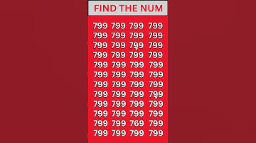 Find The Hidden Number🤯| Quiz Question😱#shorts