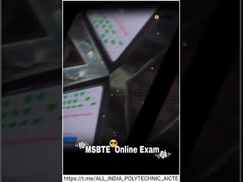 MSBTE online exam live footage, shot on iPhone, tu khich meri photo, #shorts #diploma