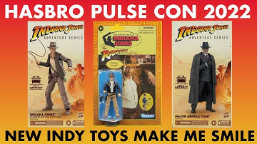 HASBRO PULSE CON 2022 – These New INDIANA JONES Toys Make Me Smile