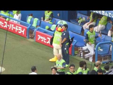 【燕プロジェクト2018】7/22：メンバー表を受け取るつば九郎