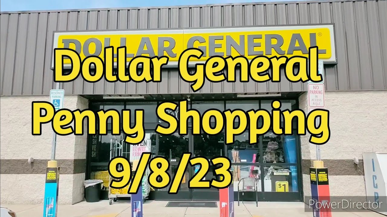 Dollar General Penny Shopping 9/8/23 dollargeneral 