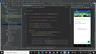 Android Studio - Pizza Party App screenshot 4