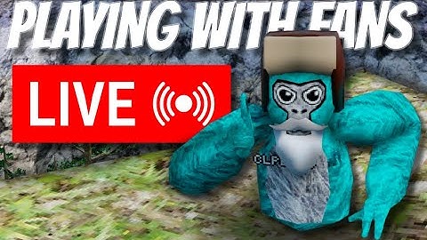 Playing Gorilla Tag With Fans (code: CLPLAYS) #gorillatag #gtag #shorts #vr #fyp #viral #livestreams