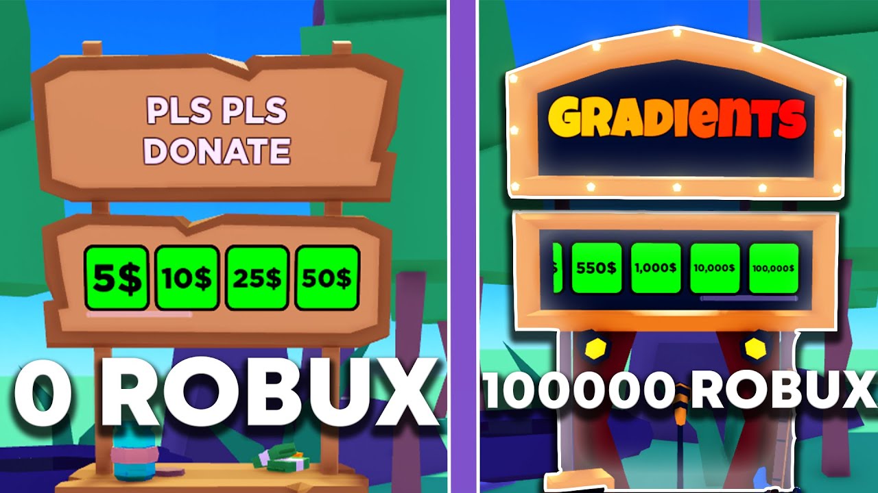 HOW TO MAKE CUSTOM TEXT IN PLS DONATE ROBLOX