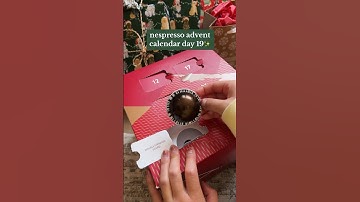 Nespresso Advent Calendar Day 19 #coffee #adventcalendar #vlogmas #nespresso #coffeelover #vlog