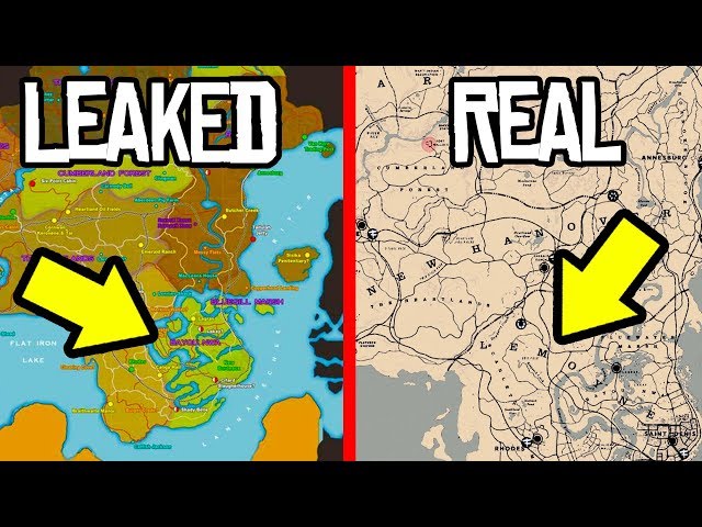 Red Dead Redemption 2 Map & Gameplay Leaked - Rocket Chainsaw