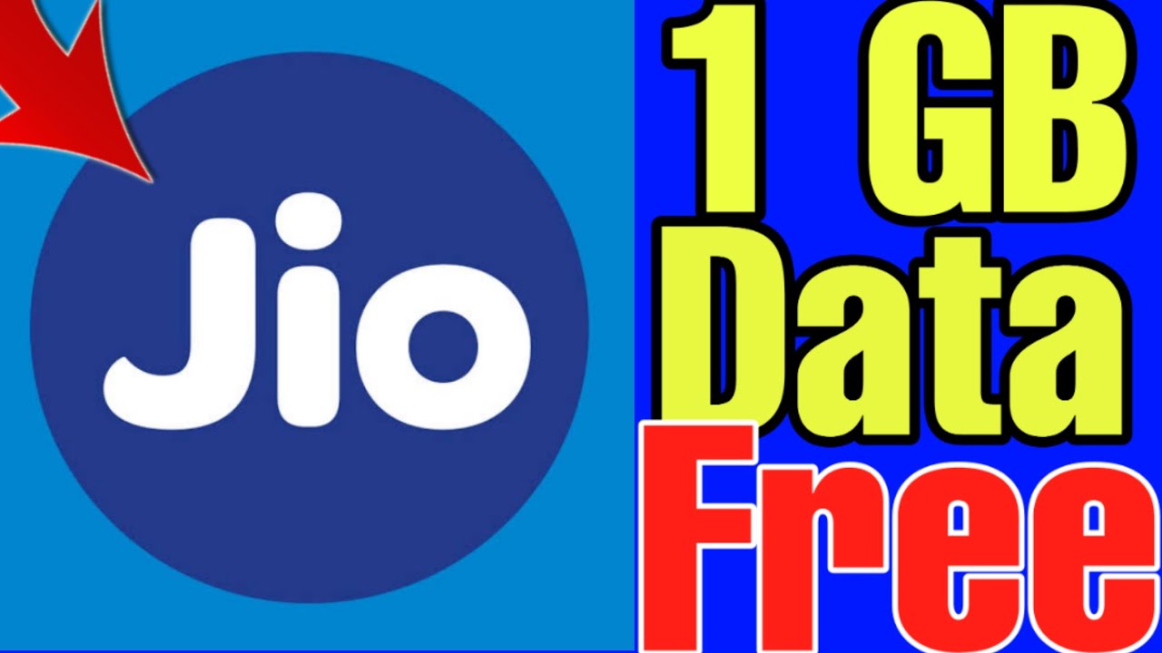 JIO Free Data Offer 1 GB Data Free For JIO Users YouTube JIO Free Data Offer 1 GB Data Free For JIO Users YouTube