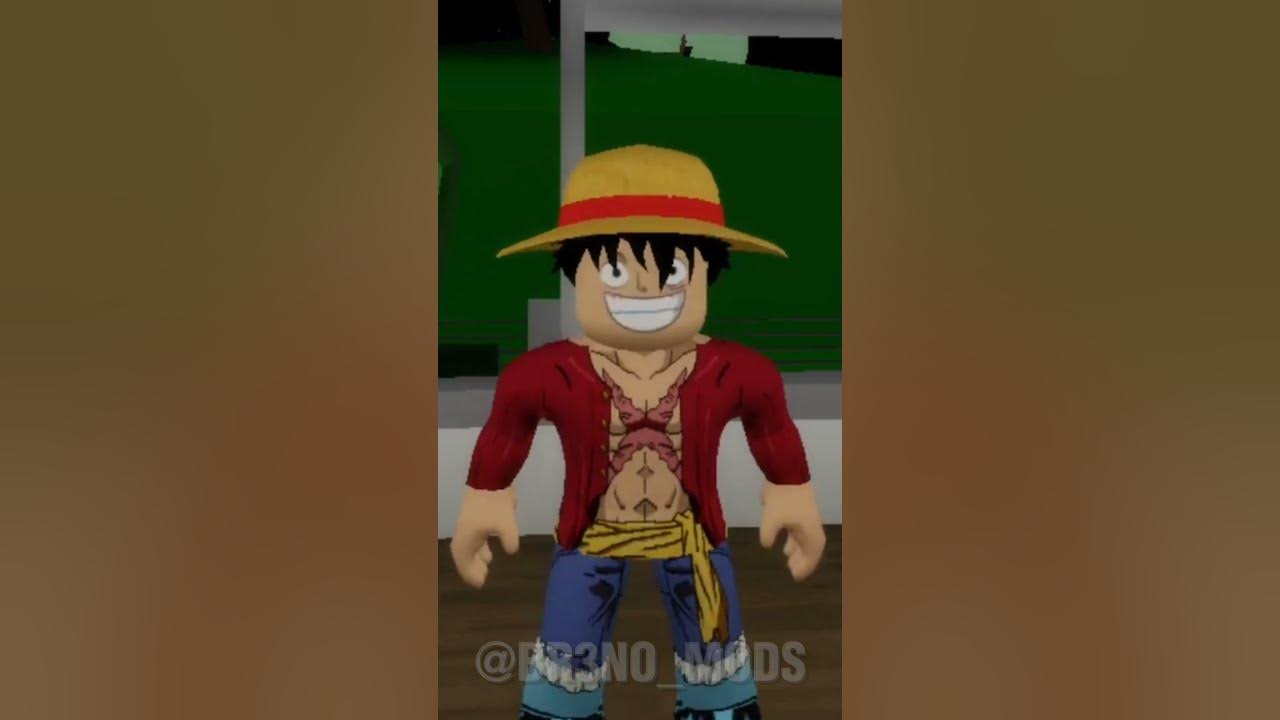 Como Fazer O Luffy De One Piece - #Roblox - #bloxfruits - #brookhaven ...