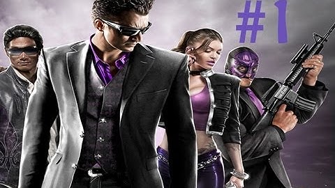 Saints Row The Third - Gameplay Walkthrough - Part 1 - BANK HEIST