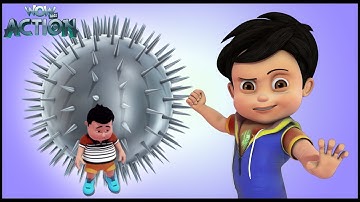 Hindi Kahaniya| Vir: The Robot Boy|Hindi Cartoon Video|Moral Stories for Kids|Invisible Power Attack