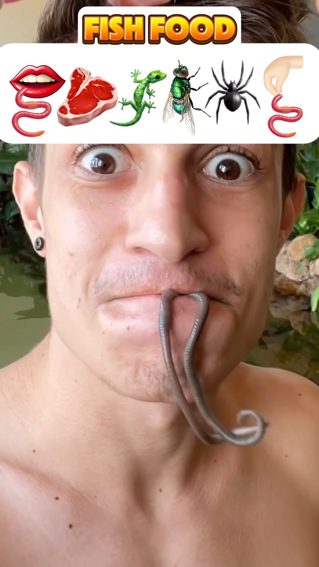 Qual item os peixes vão comer?!? #shorts #challenge