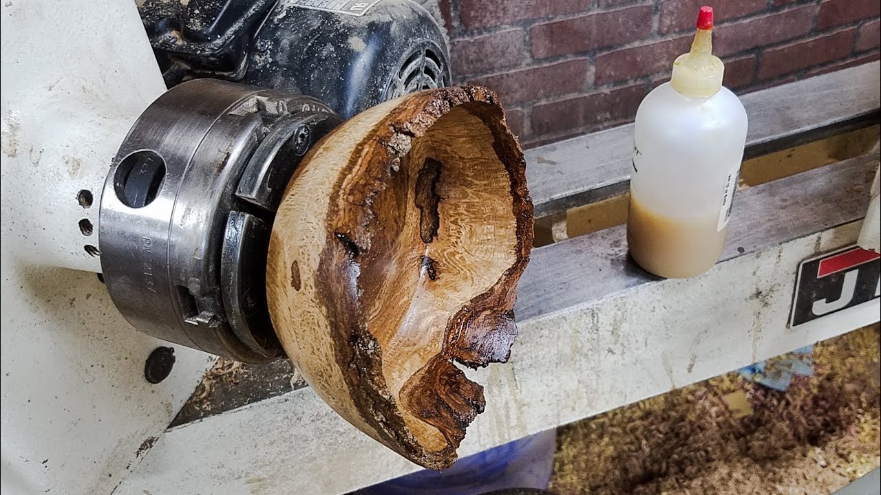 Woodturning a White Oak Burl YouTube