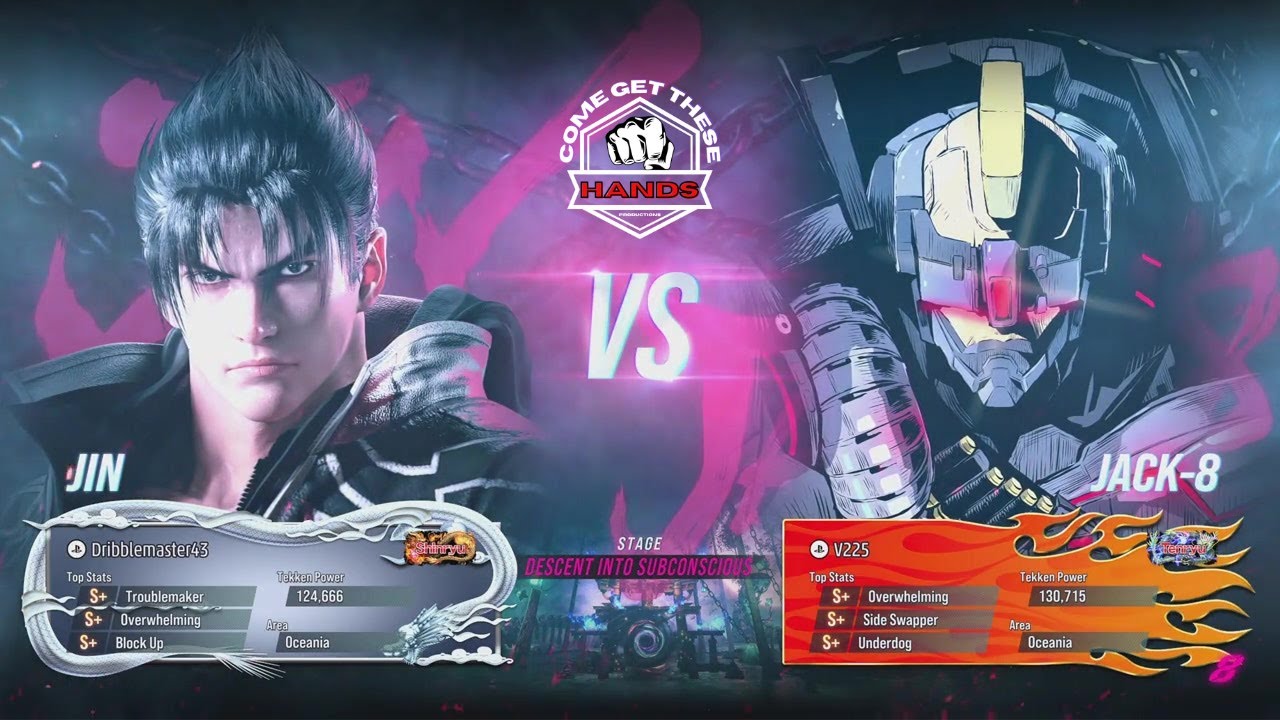 Jin Vs Jack 8 | Ranked | Tekken 8 PS5 4K