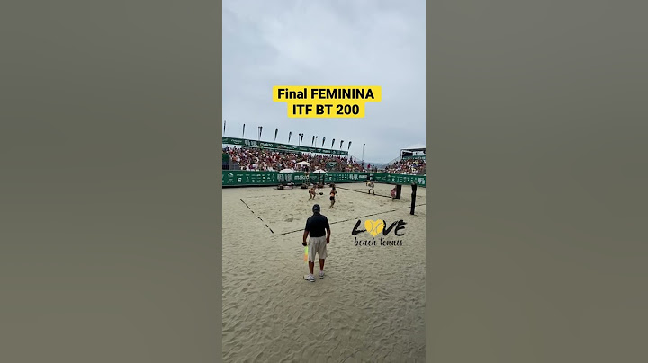 Final Feminina ITF BT 200 Ninny Valentini e Giulia Gaspari versos Marcela Vita e Vitória Mequezine.
