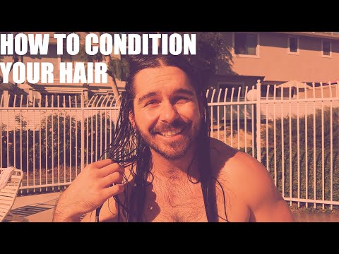 Como Condição sua Cabelo Comprido | Condicionado For Men