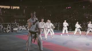Pokaz podczas Mistrzostw Świata w Karate Tradycyjnym