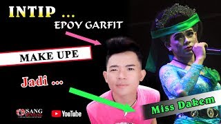 Yuk, !! Intip Tutorial Make'up Evoy Garfit Yang Jadi Miss Dakem - Karawang