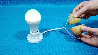 How to generate free electricity with potato at home | Do it yourself free energy