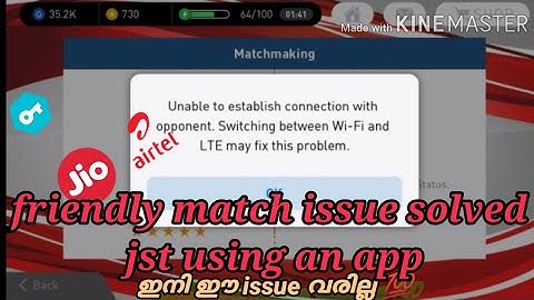 HOW TO FIX FRIENDLY MATCH ISSUE IN PES2020in simple method..